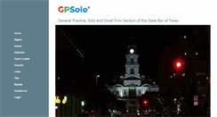 Desktop Screenshot of gpsolo.com